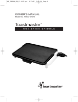 Toastmaster TMEG15W/B User manual