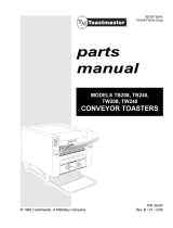 Toastmaster Toaster TB240 User manual