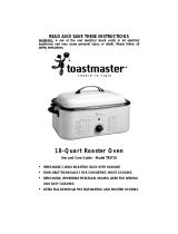 Toastmaster TRST18 User manual