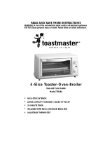 Toastmaster TTOB4 User manual