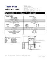 Tokina TVR0614DC User manual