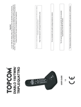 Topcom DIABLO 150 TRIPLE User manual