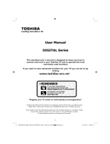 Toshiba BV501/19 User manual