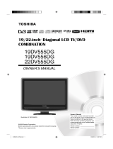 Toshiba DV555/22 User manual