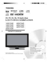 Toshiba DV703/19 User manual