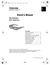 Toshiba FTPAG01G/ALL User manual