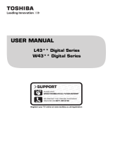 Toshiba 39L4353 Owner's manual