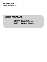 Toshiba L6351/32 User manual