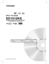 Toshiba SD1010KE Owner's manual