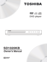 Toshiba SD1020KB Owner's manual