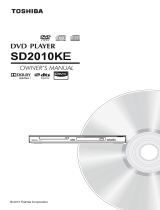 Toshiba SD2010 Owner's manual