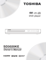 Toshiba SD3020 User manual