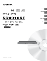 Toshiba SD4010 User manual