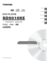 Toshiba SD5010KE Owner's manual