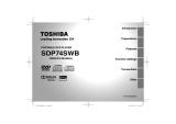 Toshiba SDP74S User manual