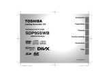 Toshiba SDP95S User manual