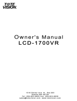 Tote Vision LCD-1700VR User manual
