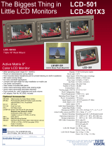 Tote Vision LCD- 501X3 User manual