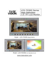 Tote Vision CD-703HDL User manual