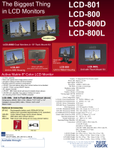 Tote Vision LCD-800 User manual