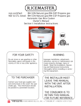 RiceMaster RM-55P Owner's manual