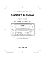 Toyota 86120-YZA59 User manual