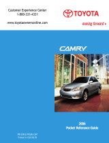 Toyota CAMRY 2006 User manual