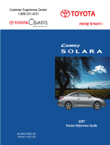 Toyota 00452-PRG07-SOL User manual