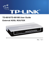 TP-LINK TD-8810 User manual