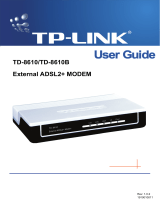 TP-LINK TD-8610 User manual