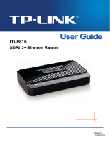 TP-LINK TD-8816 User manual