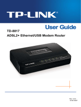 TP-LINK TD-8817 User manual