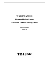 TP-LINK TD-W8901G - VERSION 1.0.4 User manual