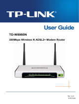 TP-LINK TD-W8960Nv1.3.6 User manual