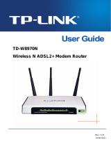 TP-LINK TD-W8970N User manual