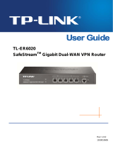 TP-LINK TL-ER6020 User manual