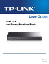 TP-LINK TL-R470T+ User manual