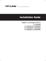 TP-LINK TL-SG1008PE Installation guide