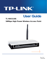 TP-LINK TL-WA5110G V1 User manual