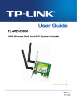 TP-LINK TL-WDN3800 User manual