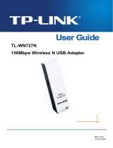 TP-LINK TL-WN727N V3 User manual