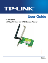 TP-LINK TL-WN781ND V1 User guide