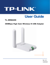TP-LINK TL-WN822N V2 User manual