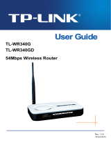 TP-LINK TL-WR340G User manual