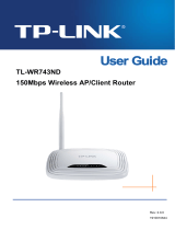 TP-LINK TL-WR743ND User manual