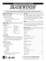 Tradewinds RNC95 User manual