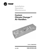 Trane Custom Climate Changer Air Handlers User manual