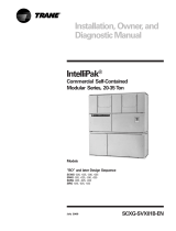 Trane IntelliPak SIRG-020 User manual