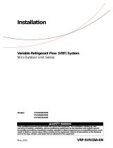 Trane Variable Refrigerant Flow System Mini Outdoor Unit Series Installation and Maintenance Manual