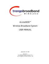 Trango Broadband Access5830 User manual